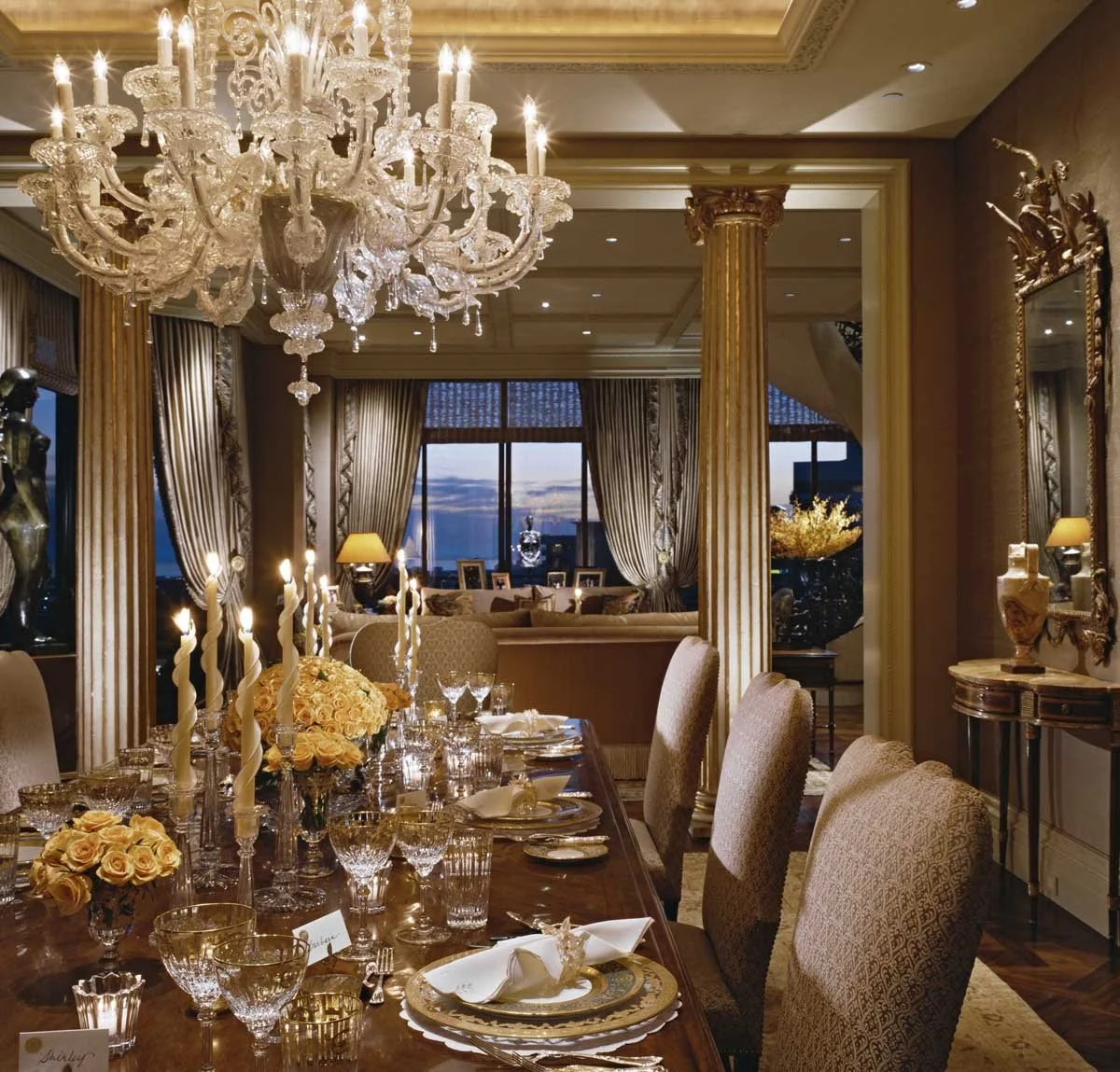 Beverly Hills Penthouse — interior view