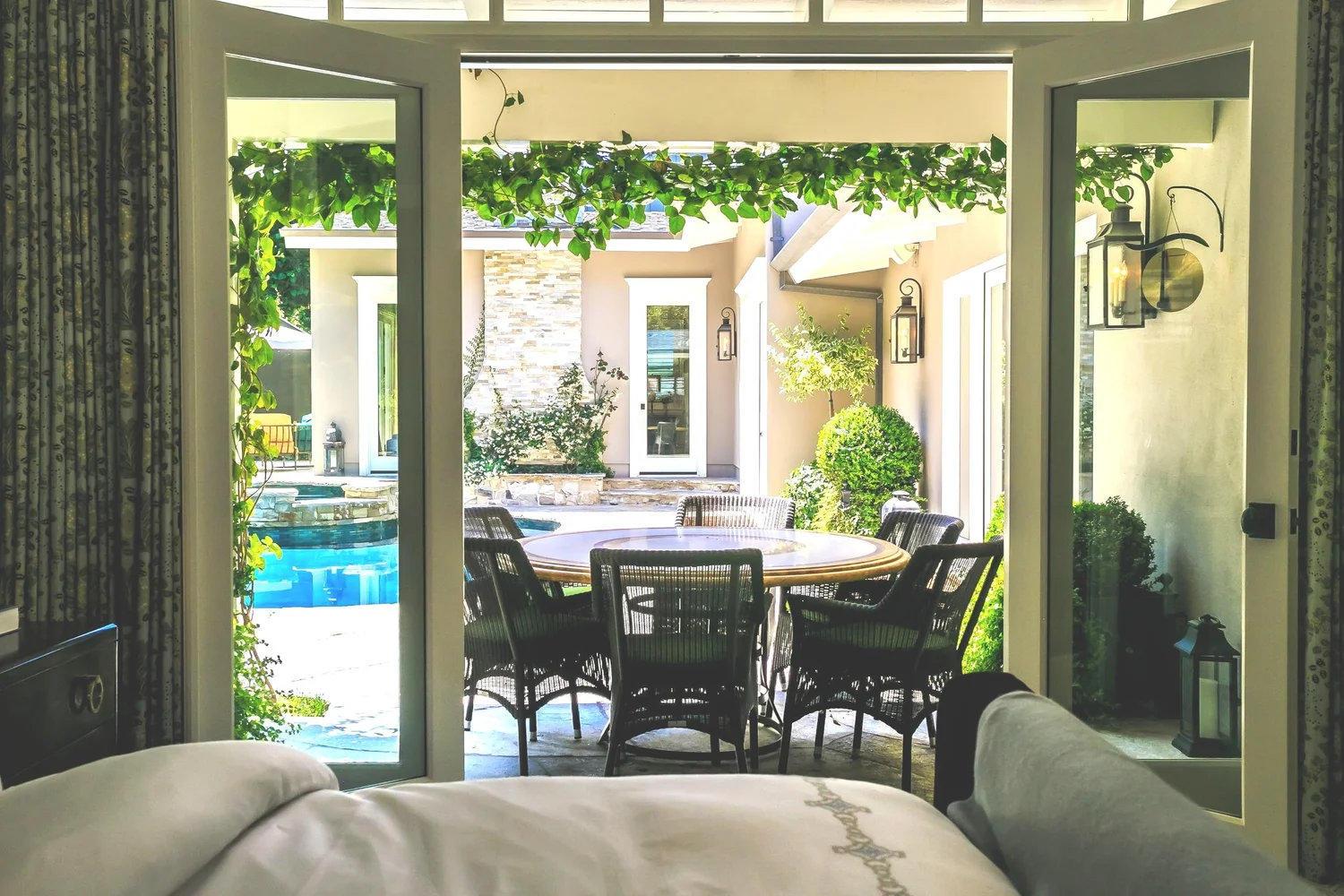 California Ranch — interior view