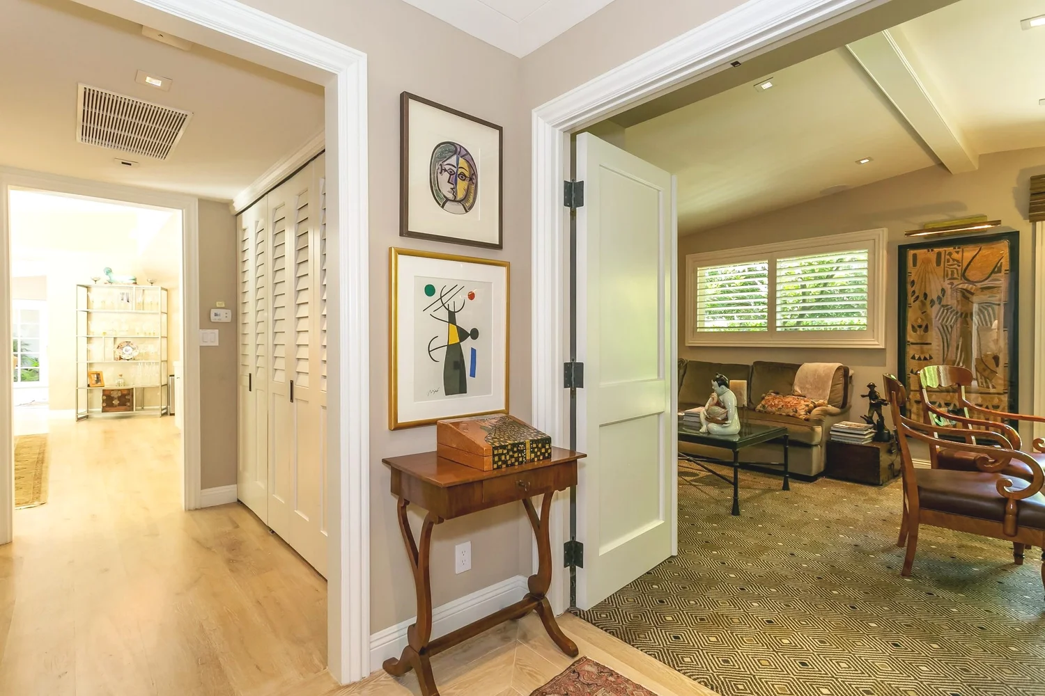 California Ranch — interior view