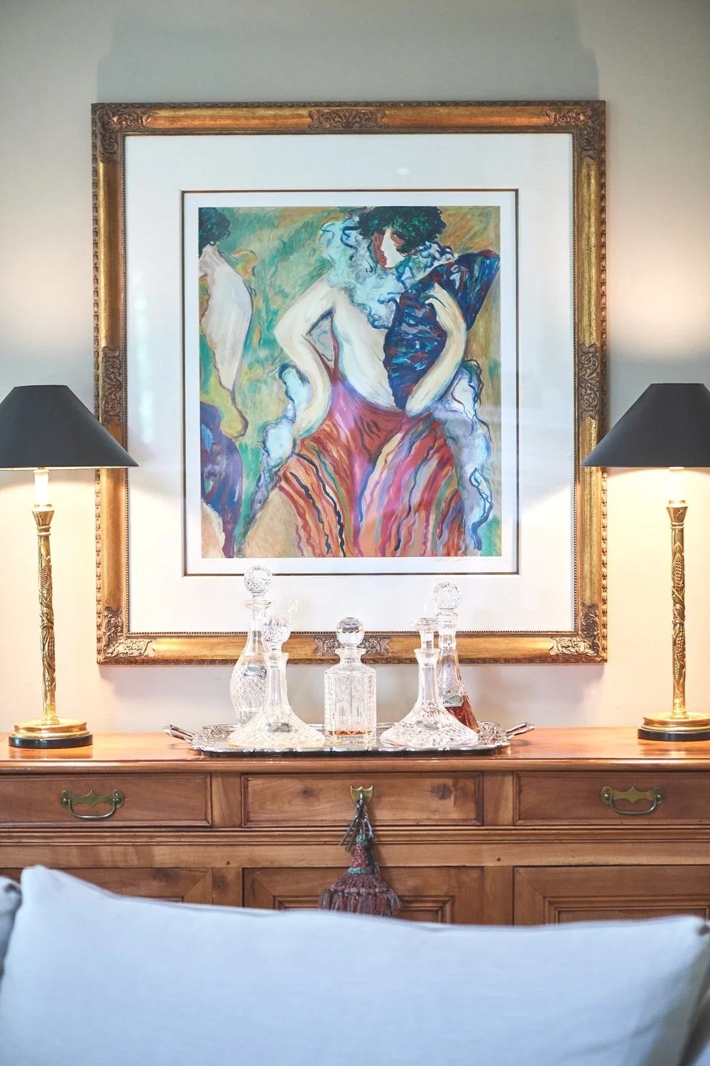 California Ranch — interior view