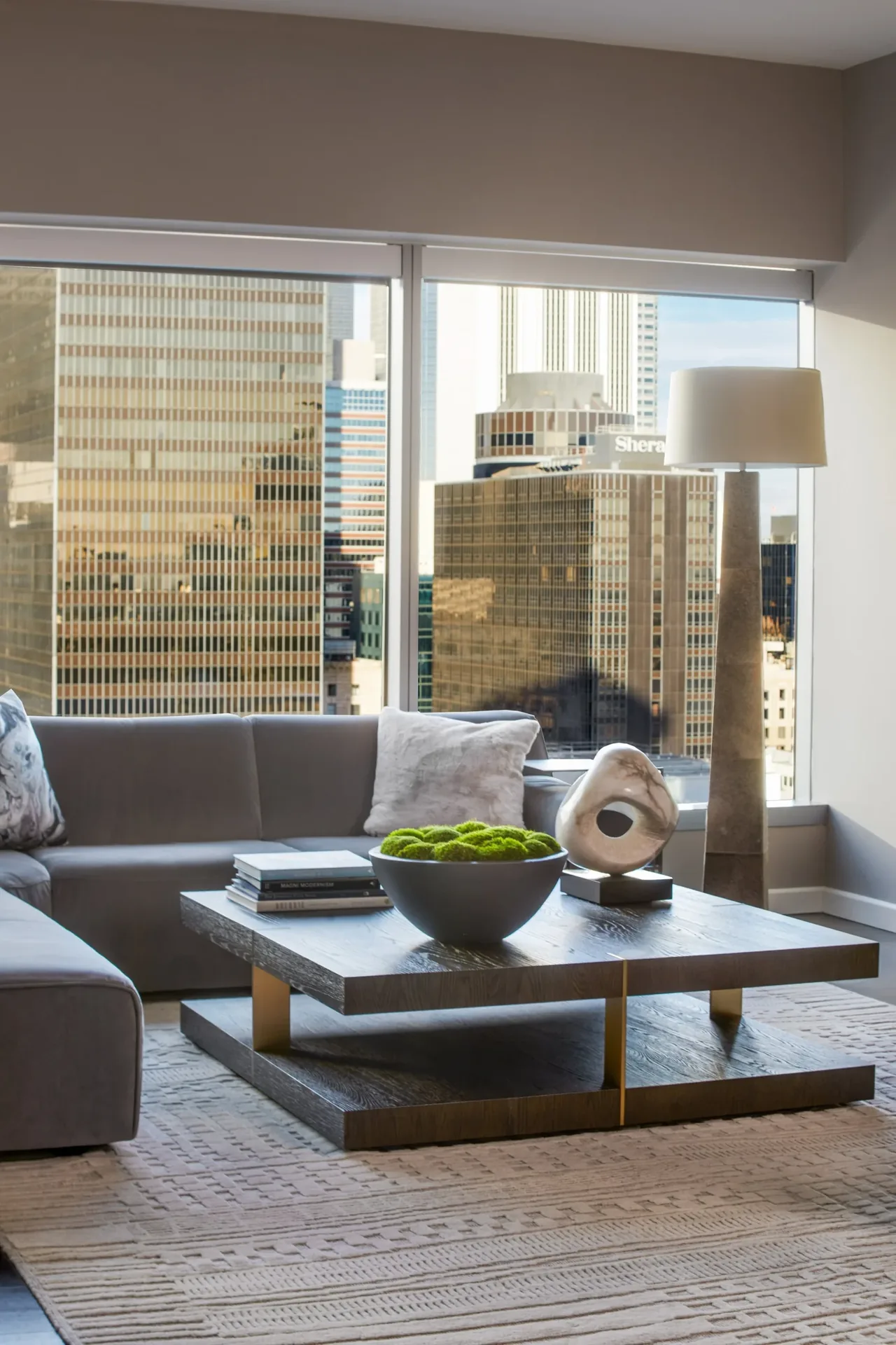 Pied-à-terre in DTLA — interior view