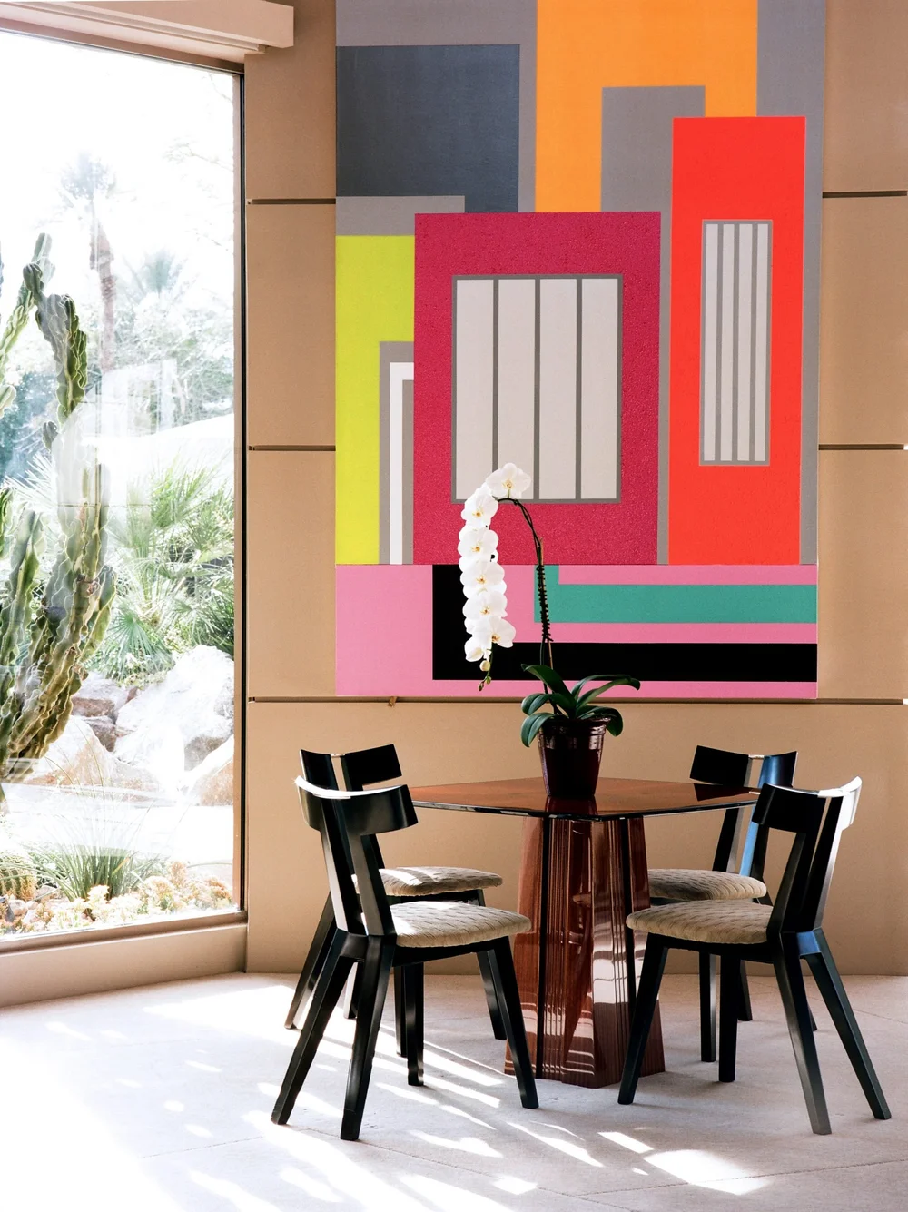 Modern California Residence — interior view