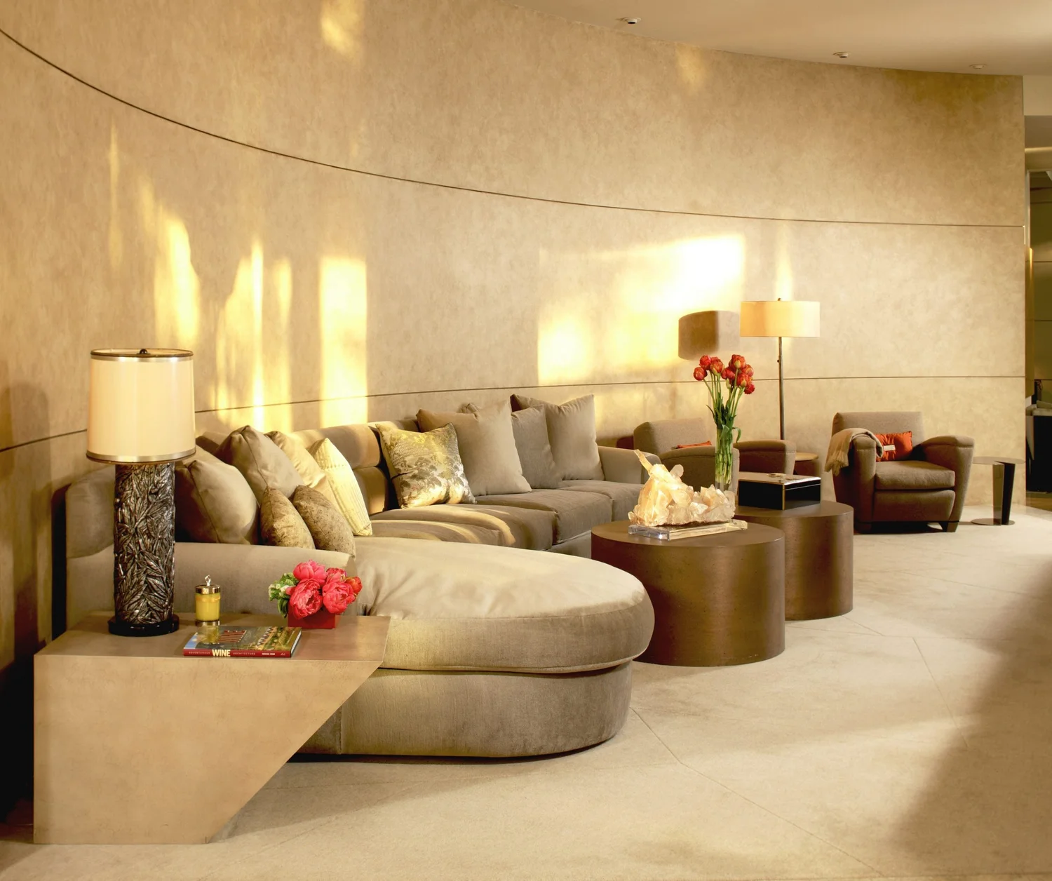 Modern California Residence — interior view