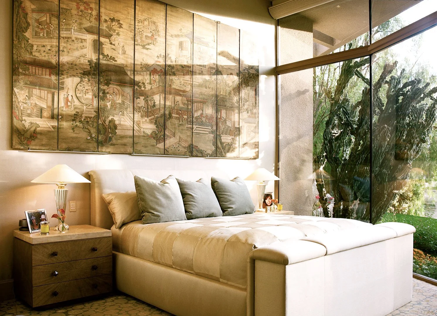 Modern California Residence — interior view