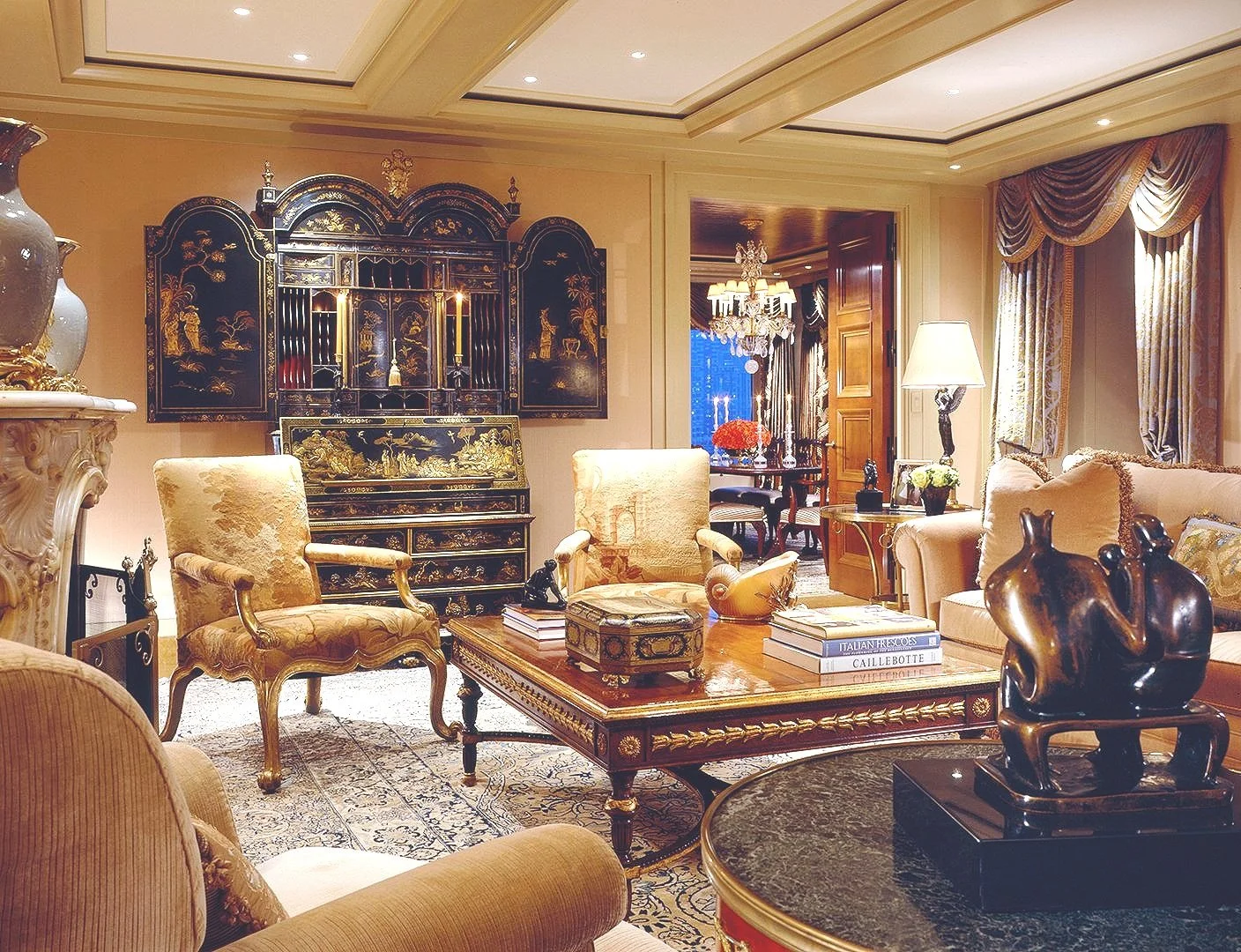 New York Penthouse — interior view