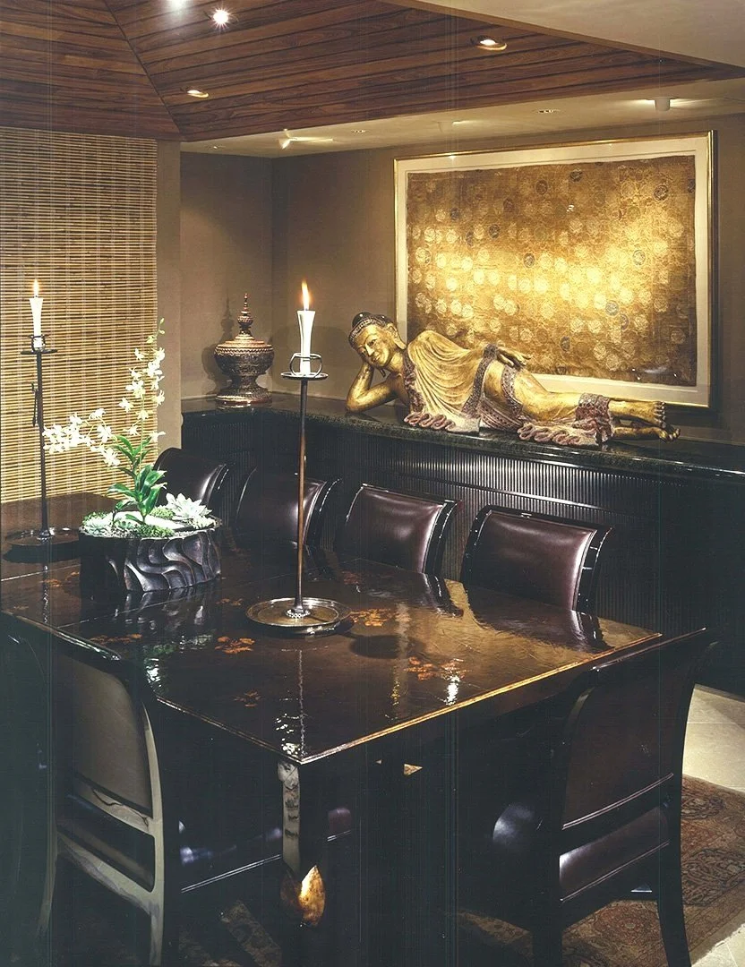 Contemporary Asian — interior view