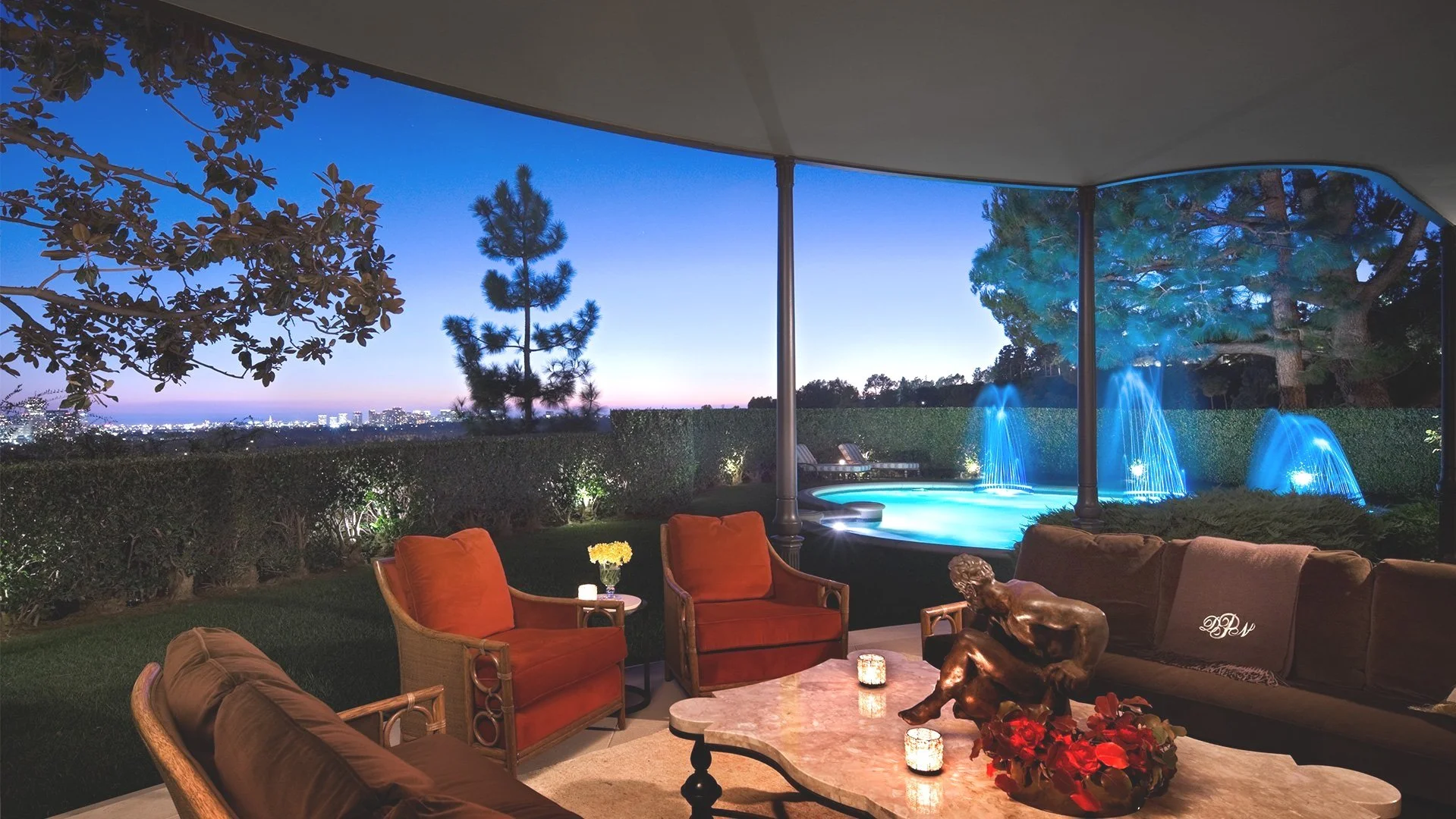 Trousdale Estates — interior view