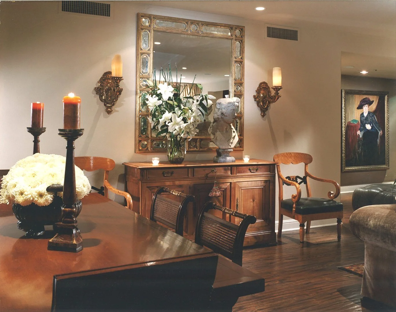 Wilshire Condominium — interior view